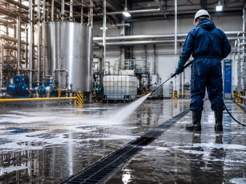 Tratamiento de aguas y limpieza industrial